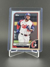 Topps 2023 World Baseball Classic Yoán Moncada Team Cuba #63 Trading Card