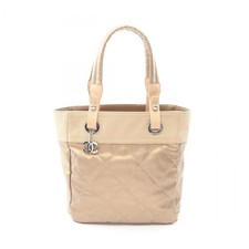 Chanel PM Tote Bag Beige Leather #RCB3223
