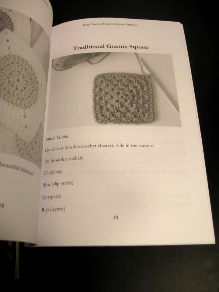 EASY CROCHET GRANNY SQUARE PATTERNS BEGINNERS & WOMAN'S DAY GRANNY SQUARES 1987 - Image 4 of 4