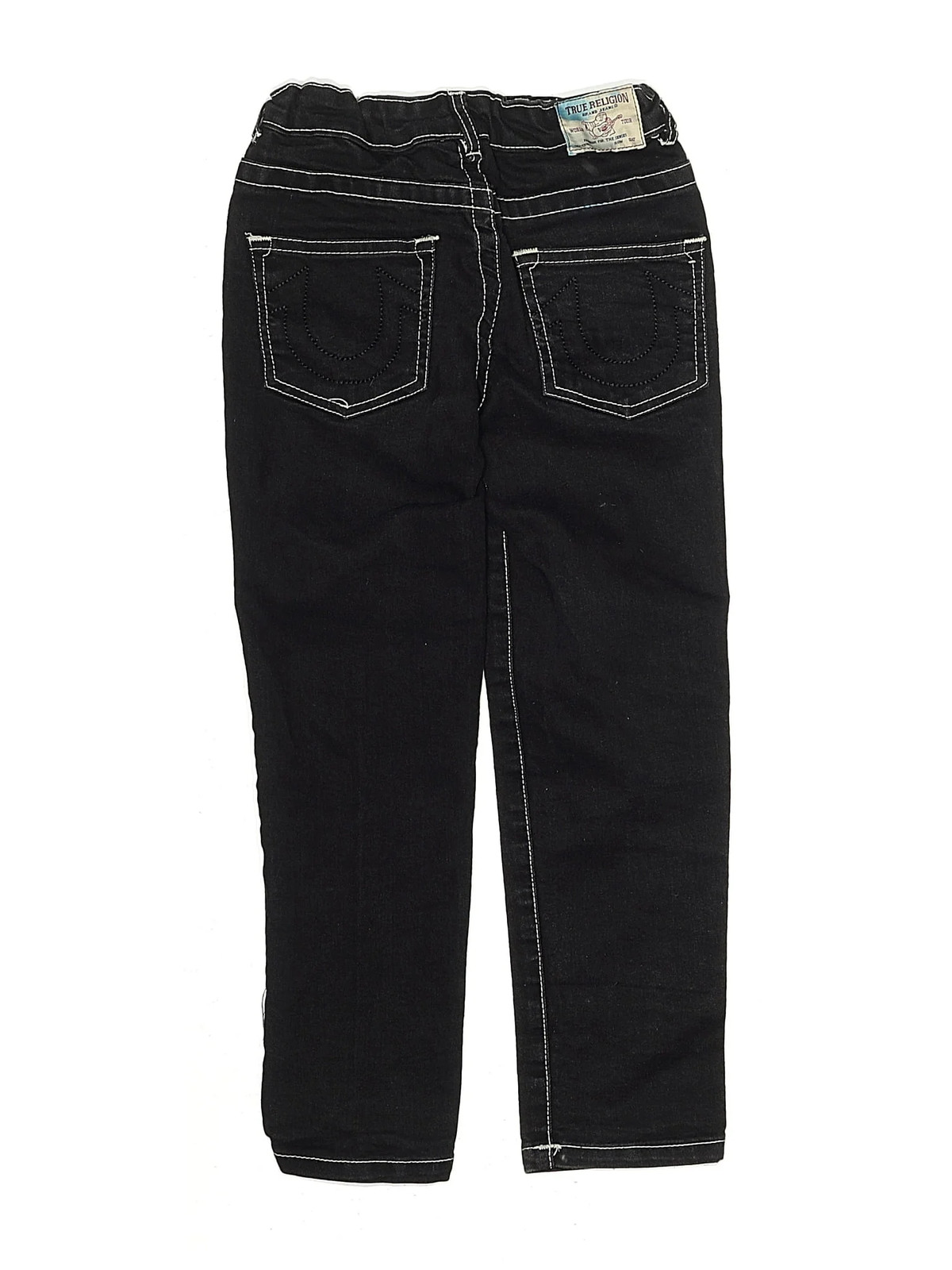 True Religion Girls Black Jeans Large kids thumbnail 2
