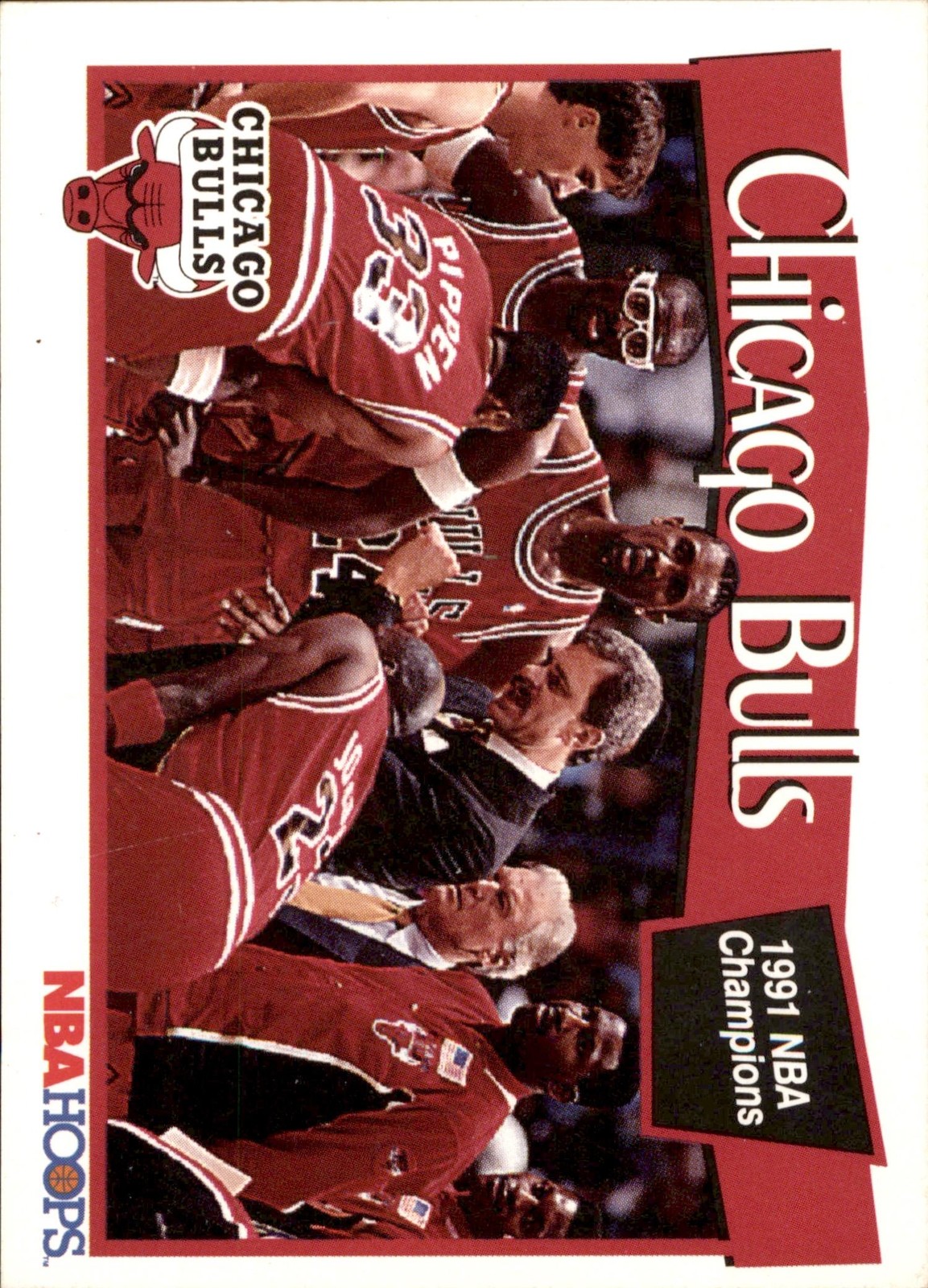 Chicago Bulls #277 Basketball Cards 1991 Hoops trading card — raw and PSA graded price guide