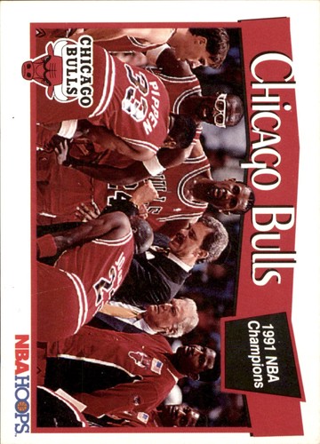 Chicago Bulls #277 1991 Hoops card