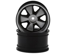 HPI Sport 3 1973 Porsche Carrera RSR 31mm Rear Wheels Silver/Black  9mm  2 