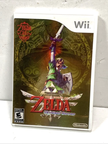 The Legend of Zelda: Skyward Sword (Nintendo Wii, 2011) With Soundtrack CD