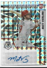 2022 Mosaic Matt Vierling Rookie Auto RC Mosaic Prizm #RAM-MV Phillies