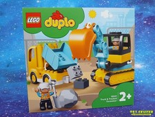 LEGO® Duplo 10931 Bagger und Laster Baustelle Baufahrzeuge EOL