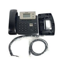 Yealink SIP-T21P E2 IP Phone, MPN SIP-T21P E2, 2-Line, HD Voice, Black/Silver