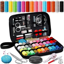 99Pcs Travel Sewing Kit for Adults - Needle and Thread Sewing... 