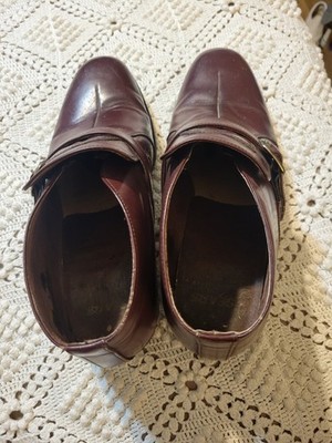 Sears Brown Leather Ankle Boots Sears/Easy Flex Ankle Boots Brown Leather Split Round Toe  main image 2