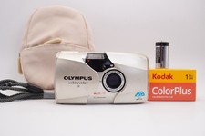Olympus Stylus Epic DLX 35mm Point Shoot Camera MJU II Film Tested Film
