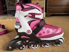 Kinder verstellbare Rollerblades Gr.33-37 Neu