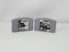 NASCAR 99 & 2000 (Nintendo 64, 1999) Authentic N64 Game Lot Tested Free US Ship