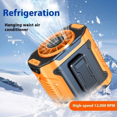 Adjustable Speed Cooling Fan Silents Operation USB Rechargeable For Desk Tent