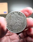1889-S US MORGAN SILVER DOLLAR Liberty Head