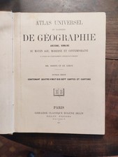 Atlas Universel Et Classique De Géographie - Drioux & Leroy - 1897