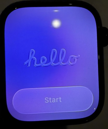 Apple Watch Series 8 45mm Midnight Aluminum, Sport band, for Parts Or Repair