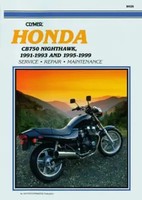 Honda CB750 Nighthawk Motorcycle (1991-1993) & (1995-1999) Service Repair Manual