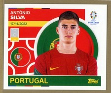 2024 Topps Soccer European Championship Germany Antonio Silva POR 6