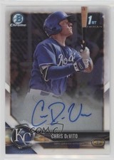 2018 Bowman Chrome Prospect Auto Chris DeVito #CPA-CD Auto 7i2