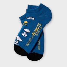 Sneaker Socke Bio - SNOOPY, Farbe blau, Grö�...