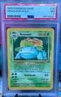 Base Set Pokémon Venusaur holo #15 PSA 7 NM