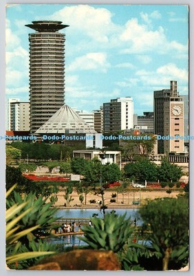L343438 Nairobi Stadtzentrum Blick vom Uhuru Park Kenia Schreibwaren Dino Sassi 197
