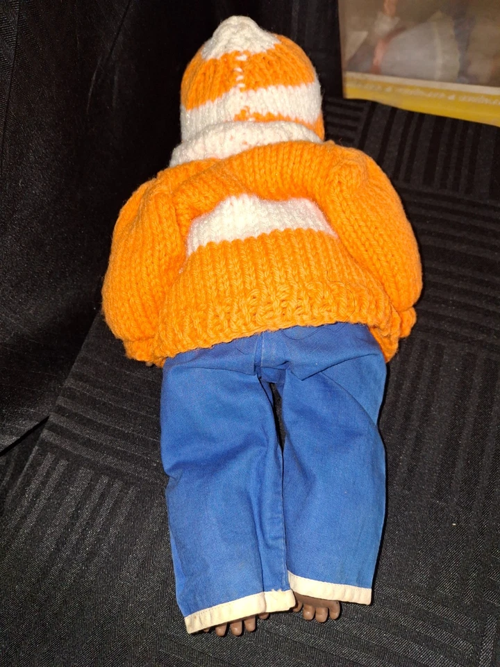 Muñeca bebé afroamericana vintage Horsman de 12" - ¡Súper linda! Foto 4 de 4