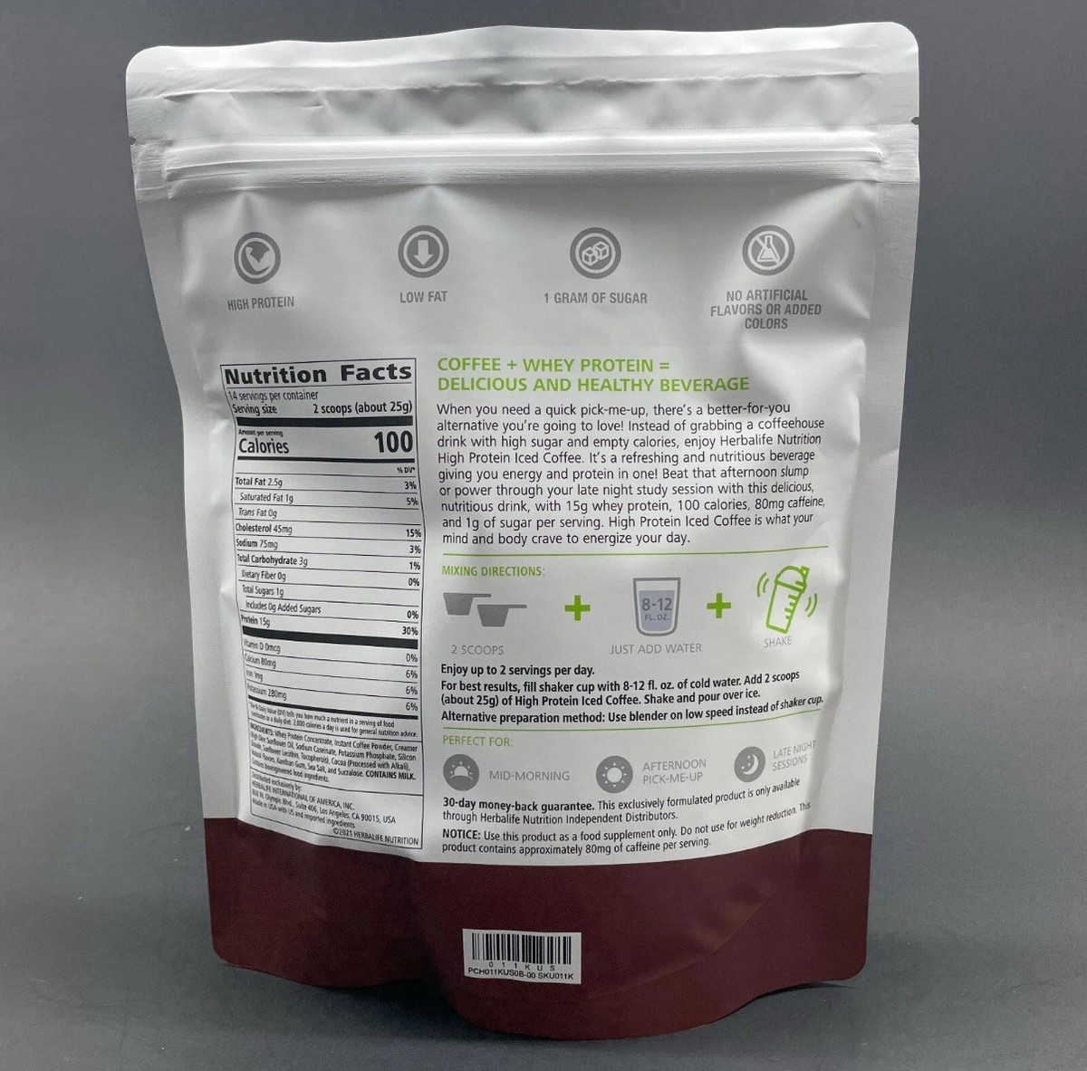 Herbalife High Protein Iced Coffee - Mocha Flavor *NEW* | eBay