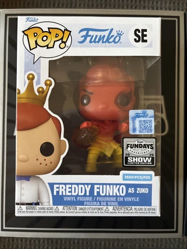 FUNKO FUNDAYS QUEST FOR THE GRAIL 2025 FREDDY FUNKO AS ZUKO LE3500 HOLLYWOOD
