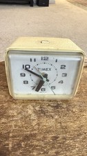 Vintage Timex Electric Table Top Alarm Clock 7369 Made in USA - A2477