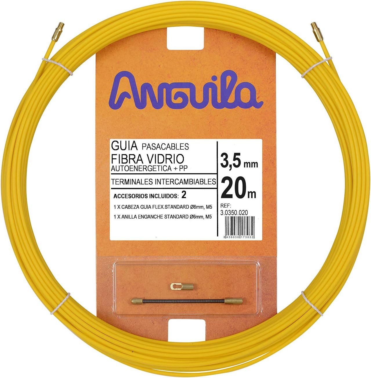 Sonda Passacavi Anguila 30350020 Fibra di Vetro 20m Ø 3mm Prezzo