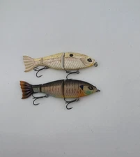 (2) Googan Squad Jr Contender Swimbait Fishing Lures Lot of 2