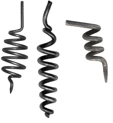 Feder für Trauben Zierfeder Stahl Ø4,5 mm Weinblatt Weintraube Zierelement