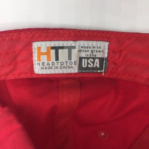 Optima Batteries Hat Red Black Adjustable Baseball Cap Ultimate Power Source - 第 8/8 張圖片