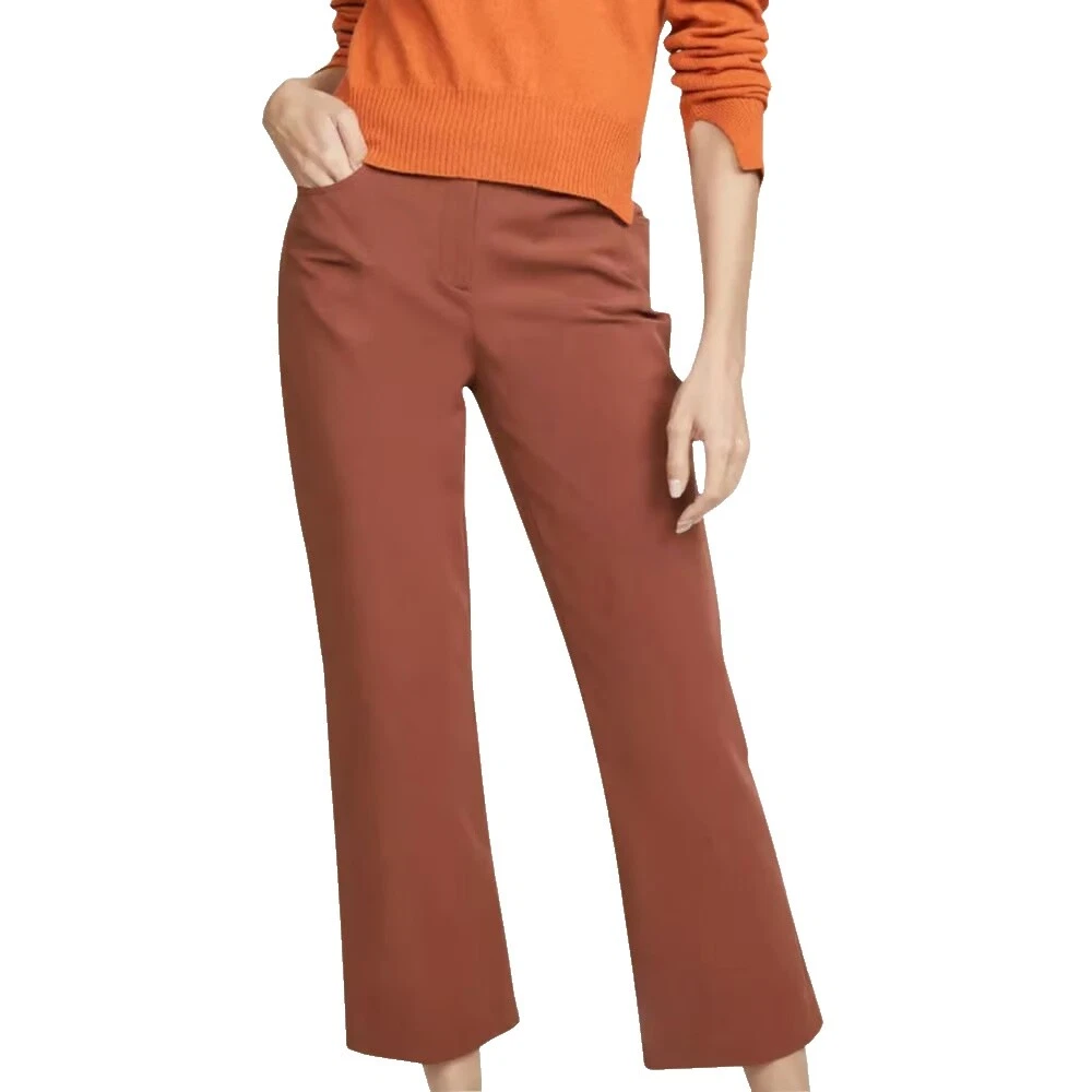 Pantalones Marrón Algodón Theory para Mujeres