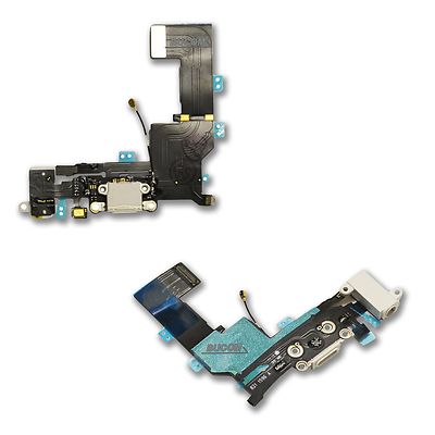 Für iPhone 5S Lade Audio Buchse Charg Port Platine Dock Auflade Antenne Mikrofon