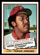 1976 Topps Traded Baseball #250T Fergie Jenkins NM *d3