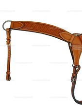 WESTERN BREAST COLLAR FOR ROPING BARREL RACING TRAIL HORSE TOOLED LEATHER TACK
