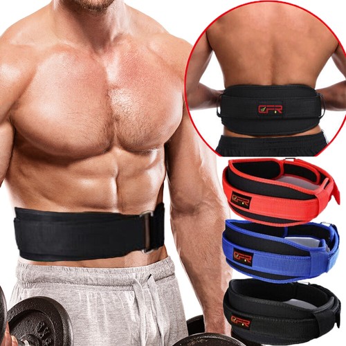 Weight Lifting Belt Heavy Work Back Brace Lumar Support GYM Strengthen Strap - Picture 5 of 12
