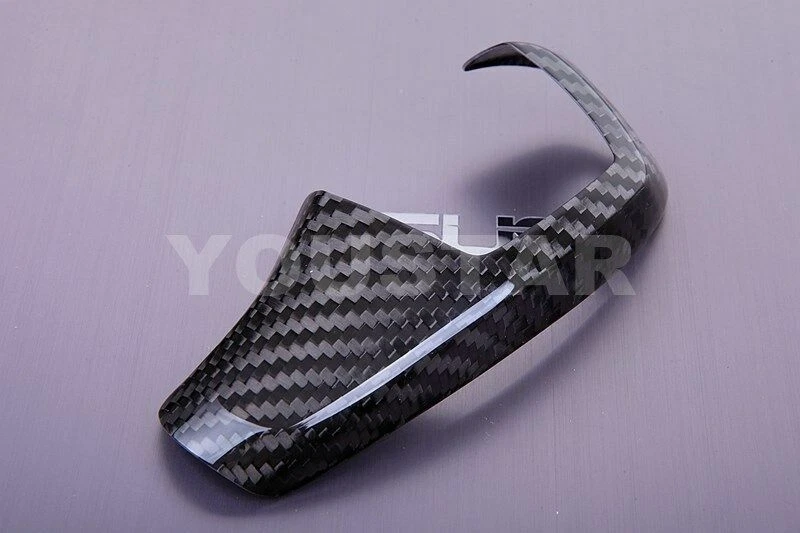 Ajuste directo 3D CARBONO GENUINO perilla de cambio embellecedor BMW F22 F30 F32 F10 F12 F01 F15 X5 Foto 4 de 4