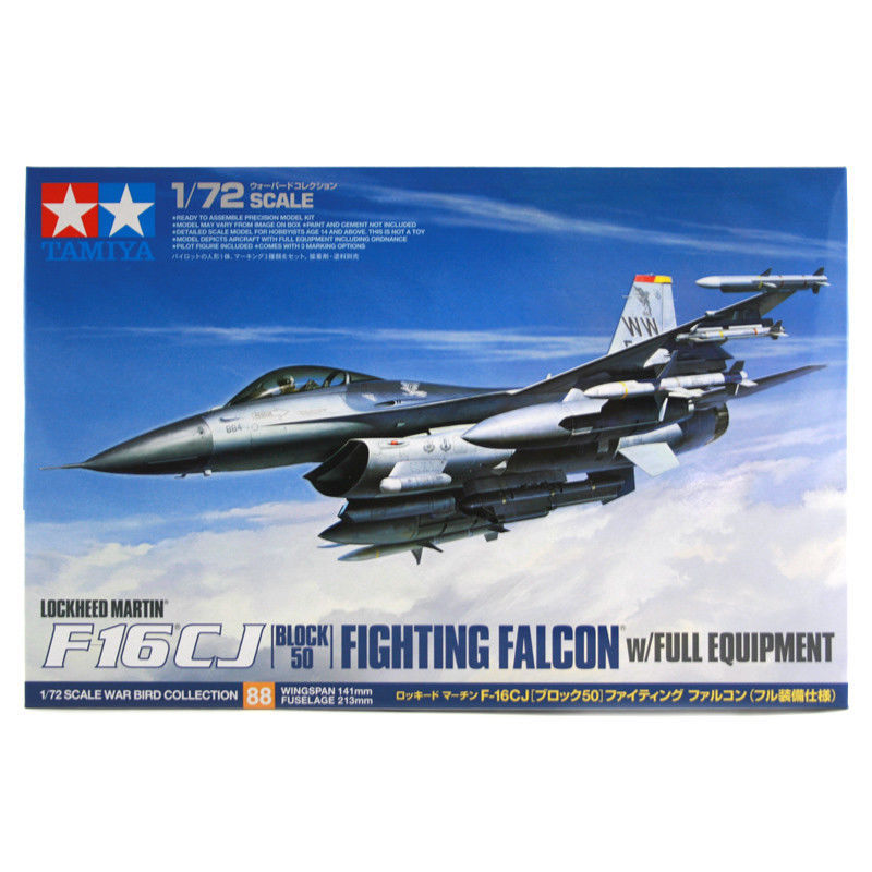 専用❁¨̮ TAMIYA 60788 F-16 CJ Fighting Falcon with Full Equipment 1:72