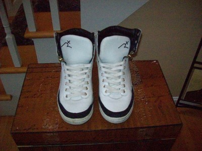 Rocawear Salute Men's Hi Top Leather Sneakers Size 10.5 Great Condition
