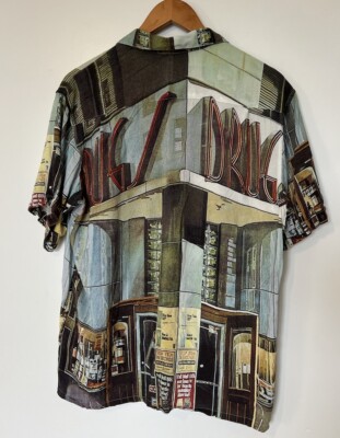 Supreme NYC Drugs Rayon Shirt Men's M Short Sleeve EUC | eBay