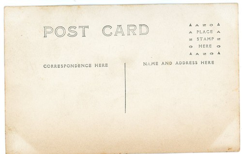 "RPPC Motorrad Mann auf ""Harley Davidson" - Bild 2 von 2