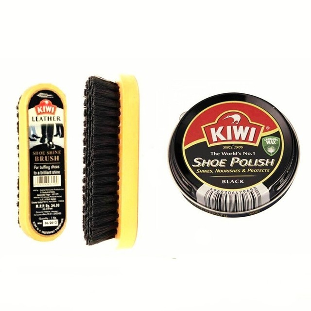 Kiwi shoe polish tin Black 50ml (3181731101017)