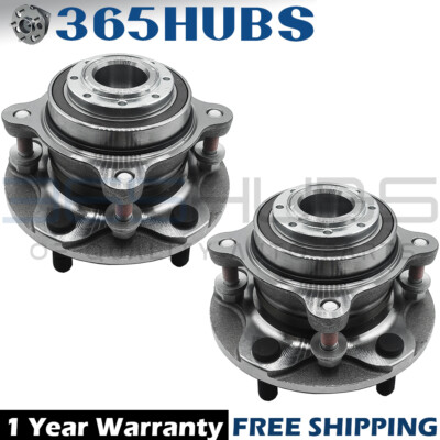 2 Front Wheel Bearing Hub Assembly *RWD* 2008-2022 Toyota Sequoia BM500017 FW211