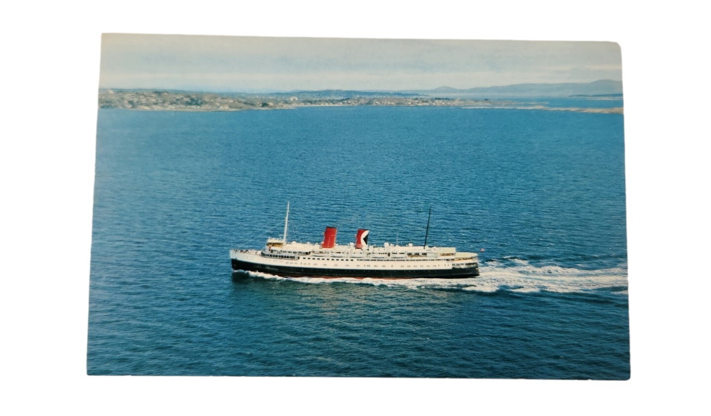 Vintage Chrome Postcard of Canadian Pacific Princess Marguerite Cruise Ship
