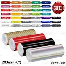 8" 203mm PinStriping Pin Stripe Tape SOLID Line Decoration Decals Vinyl Stickers