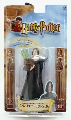 Mattel - Harry Potter Professor Snape 6'' Magical Poseable Action Figure - 2002