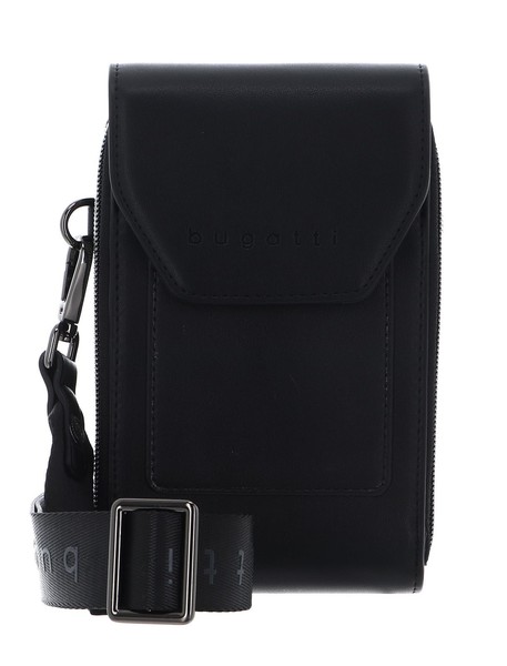 Bugatti Almata Mobile Purse Bag UmhäNgetasche Tasche Black Schwarz-image